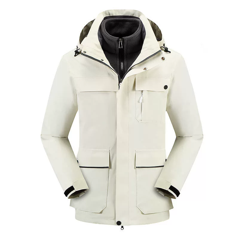 Unisex Windproof Fleece Jacket for Hiking Camping Winter - Model: 1067521453774 - 图片 9