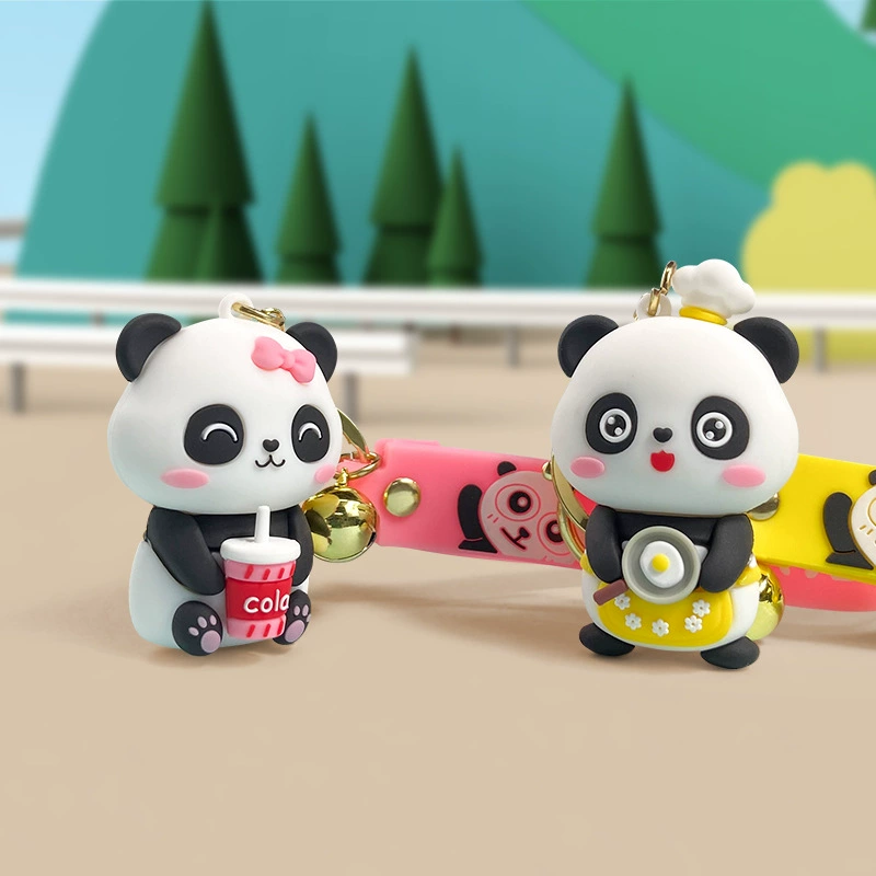 Panda Keychain Doll for Car Mirror Party Favor Gift - Model: 726383835761 - 图片 3