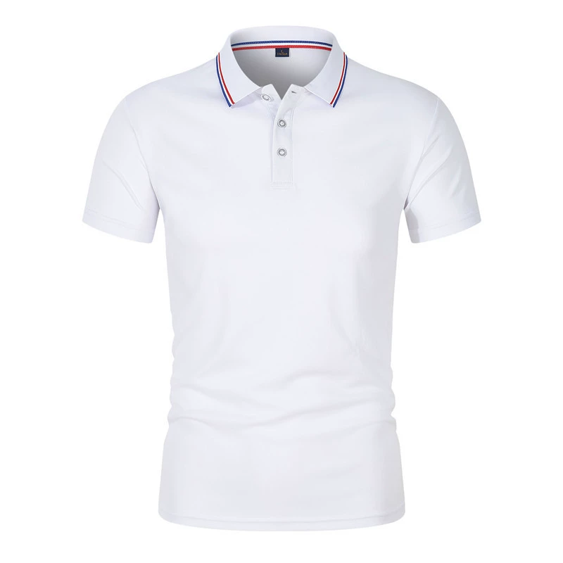 Men's Lapel Polo Shirt for Work Uniform & Daily Summer Wear - Model: 1037141738502 - 图片 10