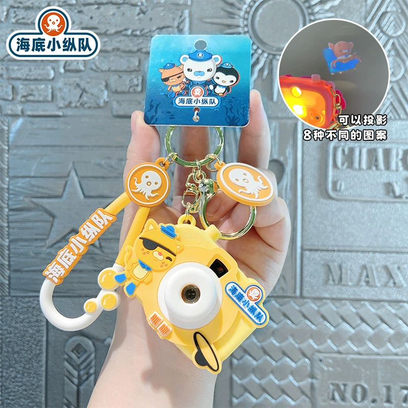 Cartoon Camera Keychain for School Bag Ornament - Model: 818728779207 - 图片 6