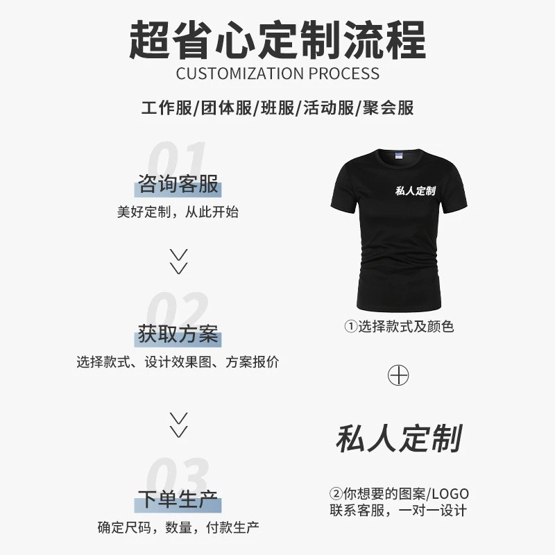 Quick-Dry Raglan T-Shirt for Sports Custom Logo Printing - Model: 859376877309 - 图片 4