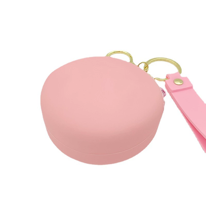 Mini Silicone Earphone Bag for Daily Storage with Cartoon Donut Design - Model: 712092036697 - 图片 5