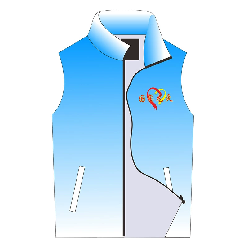 Printed Logo Volunteer Vest for Kindergarten Daycare Center Activities - Model: 756915098828 - 图片 5