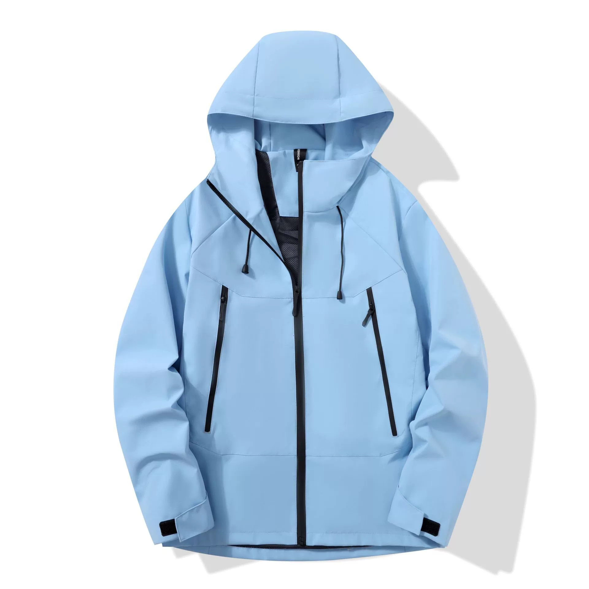 Waterproof Hooded Jacket for Winter Mountaineering Camping Unisex - Model: 1073980584892 - 图片 9