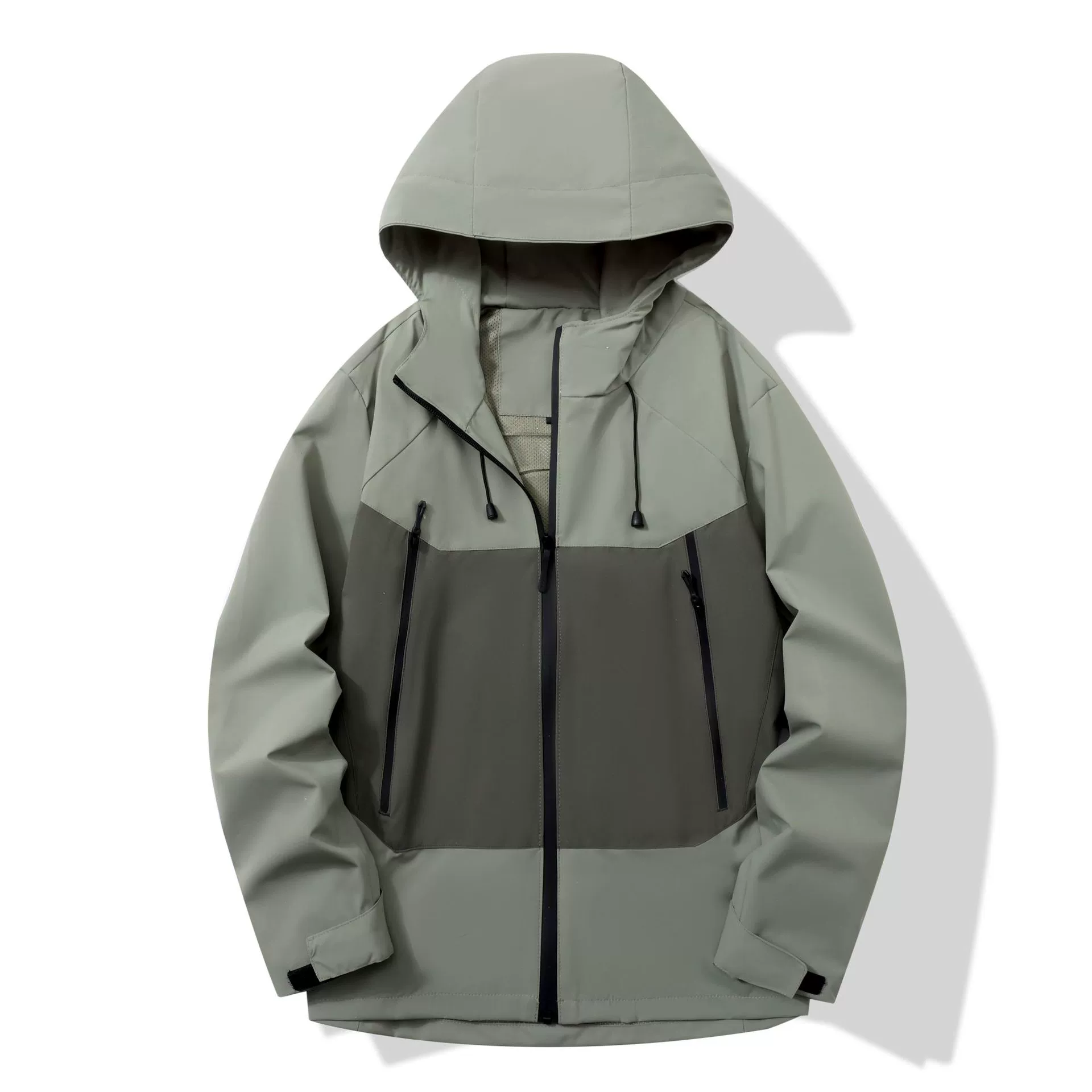 Waterproof Hooded Jacket for Winter Mountaineering Camping Unisex - Model: 1073980584892 - 图片 8