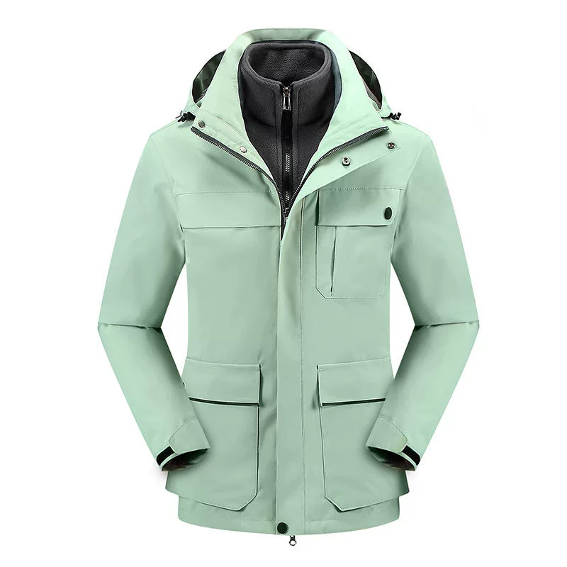 Unisex Windproof Fleece Jacket for Hiking Camping Winter - Model: 1067521453774 - 图片 7