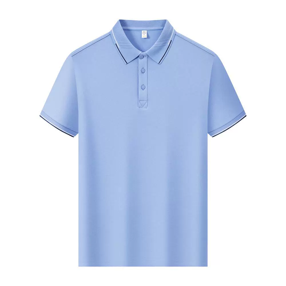 Custom Logo Polo Shirts for Work Uniforms with Antibacterial Fabric - Model: 1055330529415 - 图片 5