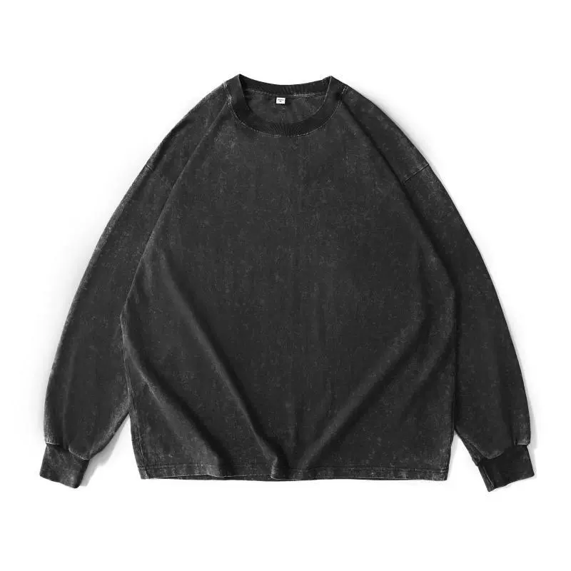 230g Cotton Long Sleeve T-Shirt for Autumn Winter Casual Layering - Model: 848716382270 - 图片 7