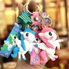 Unicorn Keychain Pendant for Bag Car Couple Gift Decor - Model: 650426152198
