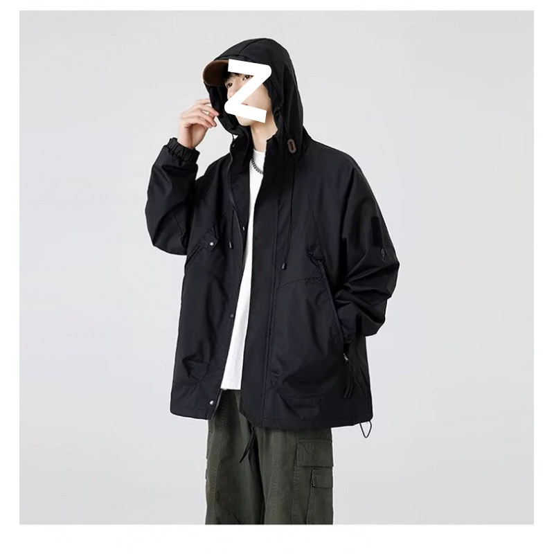 Waterproof Hooded Windbreaker for Winter Outdoor Teenagers - Model: 833883579812 - 图片 4