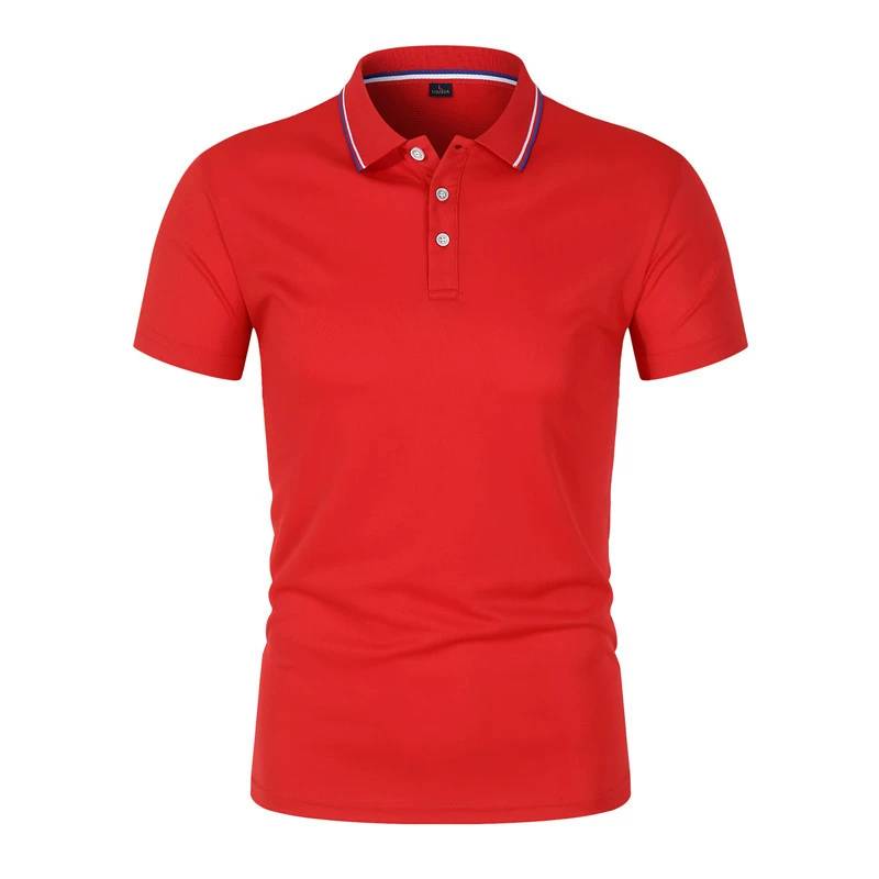Men's Lapel Polo Shirt for Work Uniform & Daily Summer Wear - Model: 1037141738502 - 图片 6