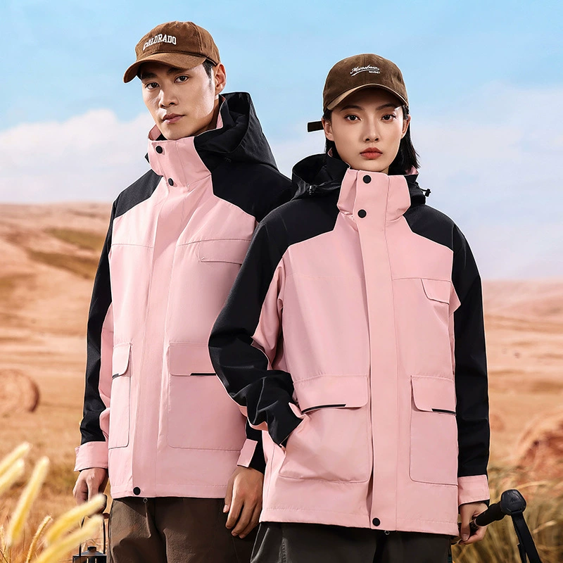 3-in-1 Windproof Jacket for Winter Mountaineering, Hiking, Camping - Model: 863410991301 - 图片 3