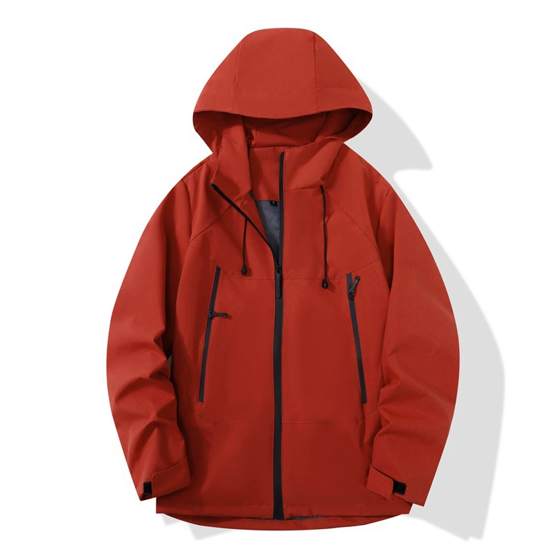 Waterproof Hooded Jacket for Winter Mountaineering Camping Unisex - Model: 1073980584892 - 图片 10