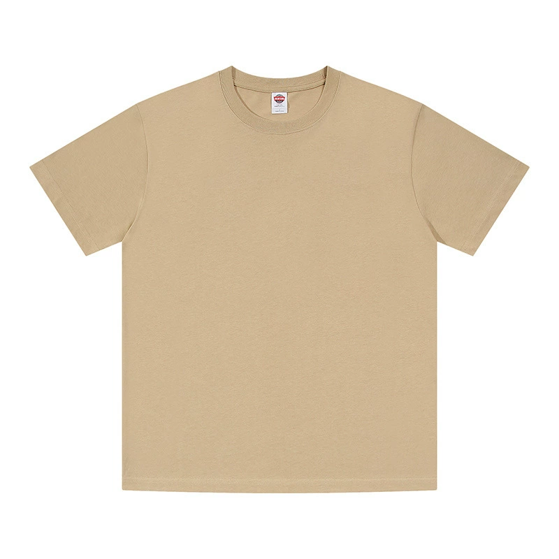 210g Cotton Crew Neck Tee for Summer Daily Wear Men Women - Model: 784565275116 - 图片 10
