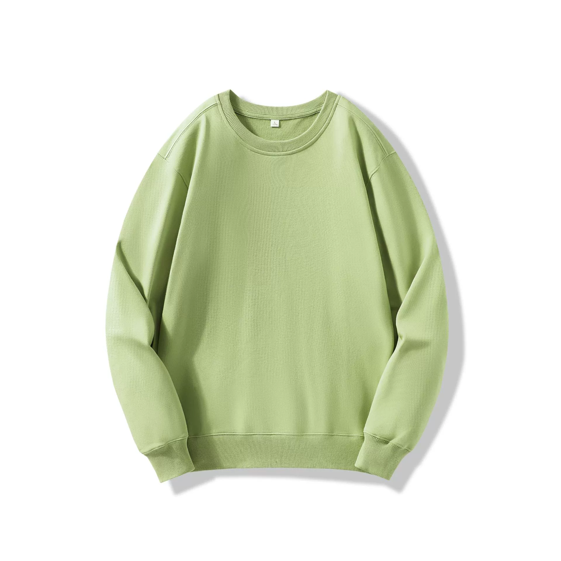 330g Cotton Terry Crewneck Workwear Uniform Sweatshirt with Custom Logo - Model: 1067314531016 - 图片 10