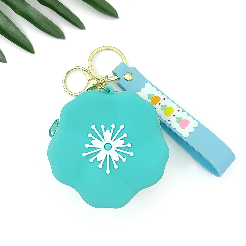 Silicone Sakura Coin Purse for Daily Matching with Floral Design - Model: 680043484709 - 图片 9