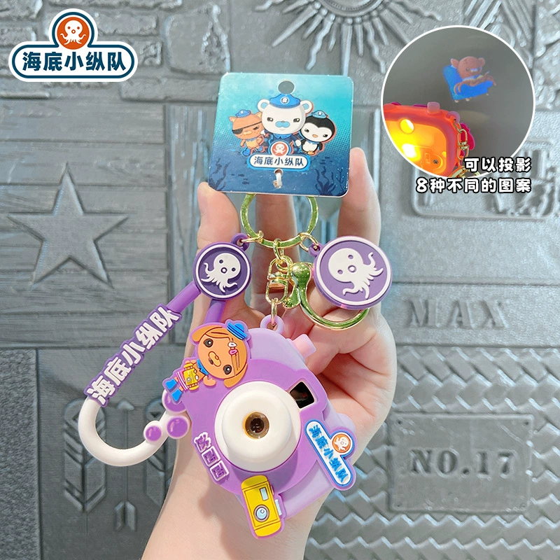 Cartoon Camera Keychain for School Bag Ornament - Model: 818728779207 - 图片 9