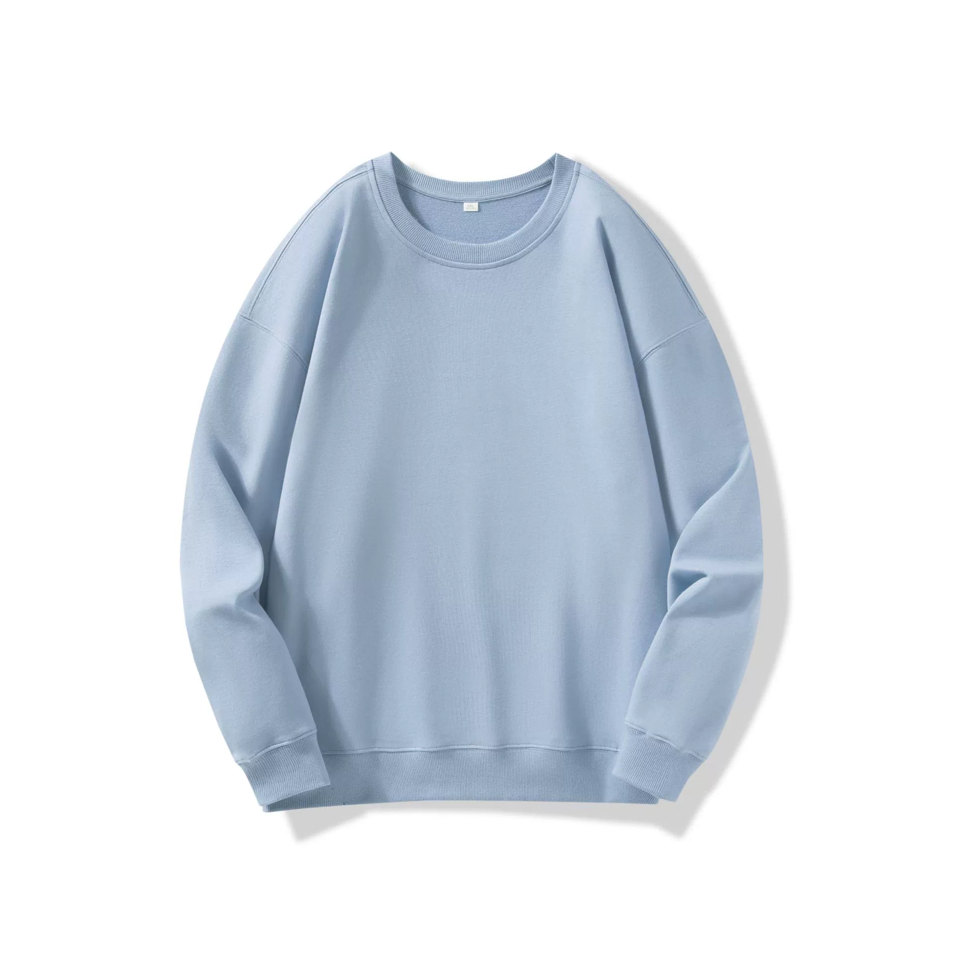 330g Cotton Terry Crewneck Workwear Uniform Sweatshirt with Custom Logo - Model: 1067314531016 - 图片 9