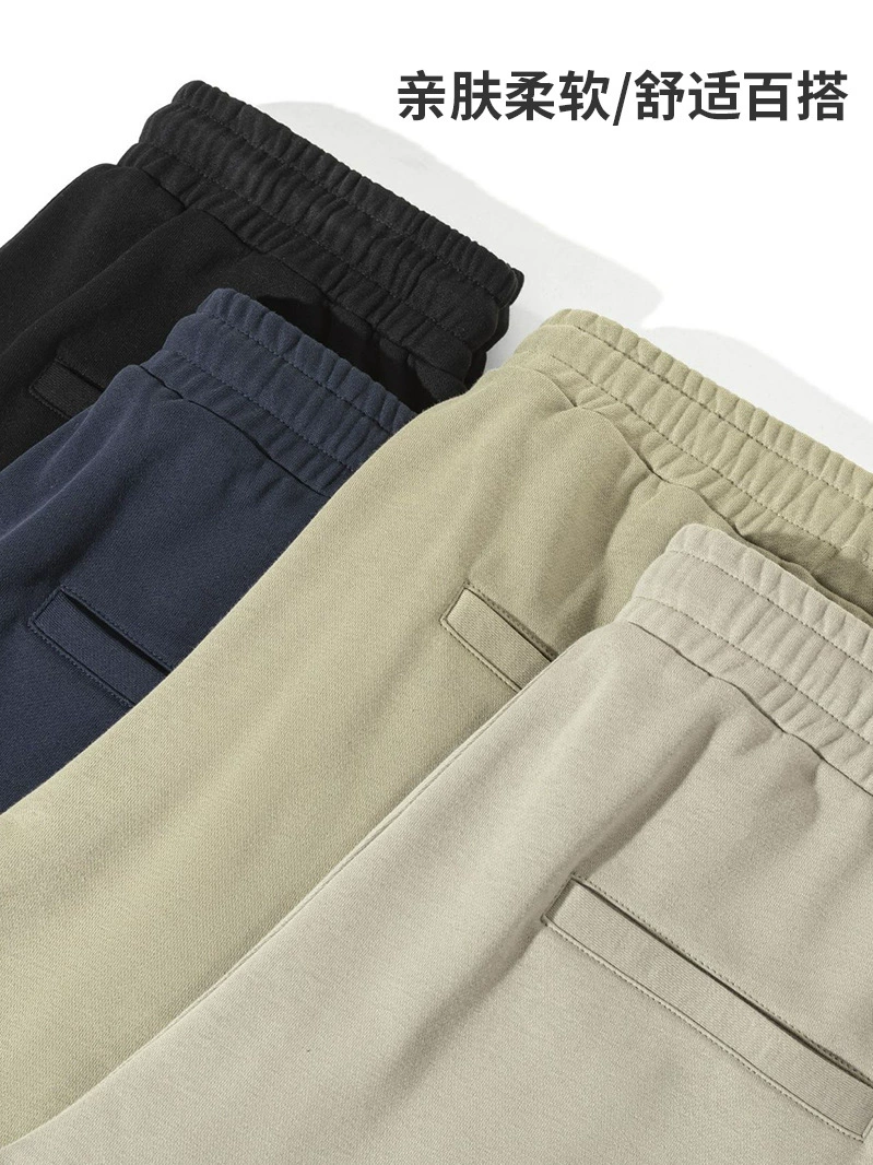 Heavyweight Fleece Joggers for Autumn Streetwear Daily - Model: 868894825694 - 图片 3