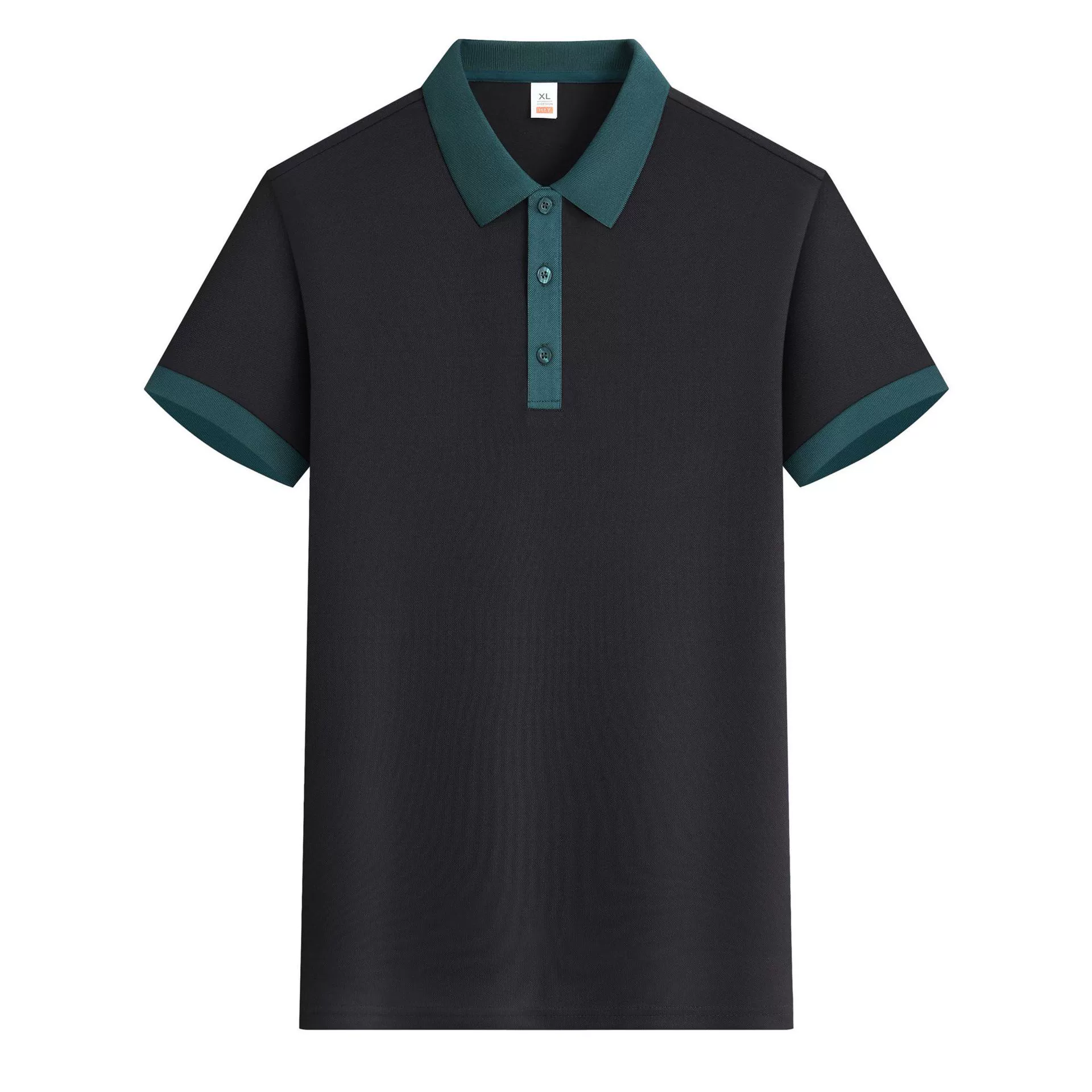 Breathable Cotton Pique Polo Shirt for Summer Workwear with Printable Logo - Model: 1073878322542 - 图片 7