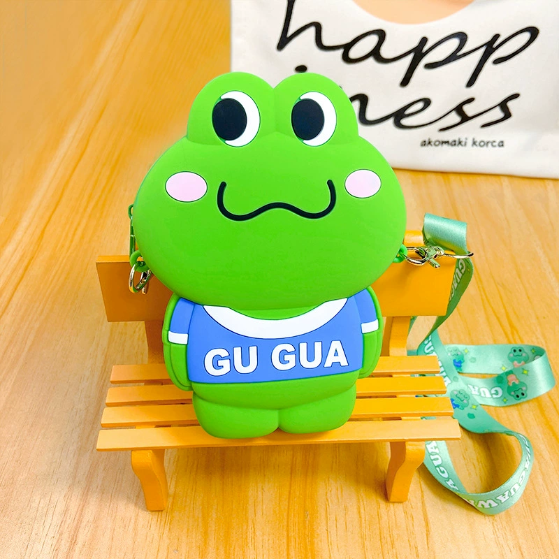 Kids Silicone Pendant Crossbody Bag for Daily Matching with Zipper Coin Pocket - Model: 1042302768879 - 图片 10