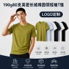 190g Cotton Crew Neck T-Shirt for Daily Base Layer & Group Uniform - Model: 1049289526599