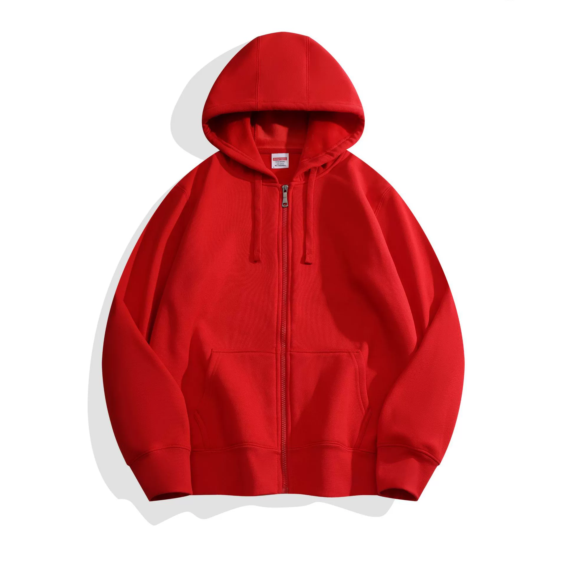 Heavyweight Fleece Hooded Cardigan for Autumn Winter Streetwear - Model: 853811602645 - 图片 6