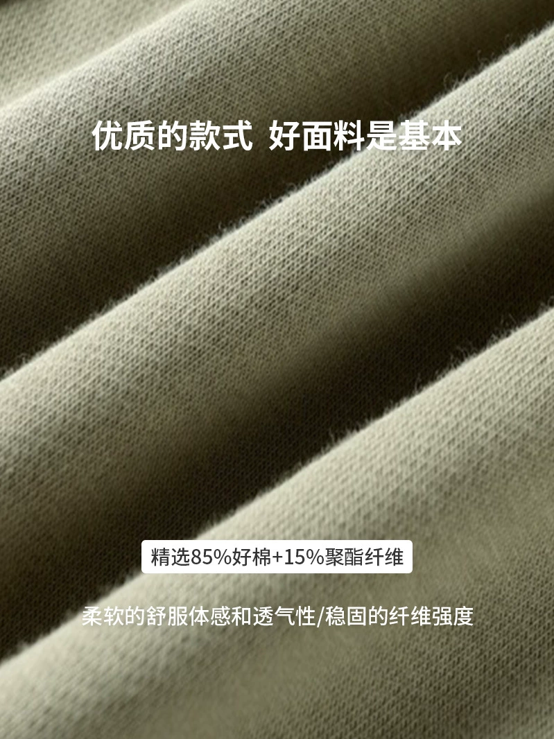 Heavyweight Fleece Joggers for Autumn Streetwear Daily - Model: 868894825694 - 图片 2