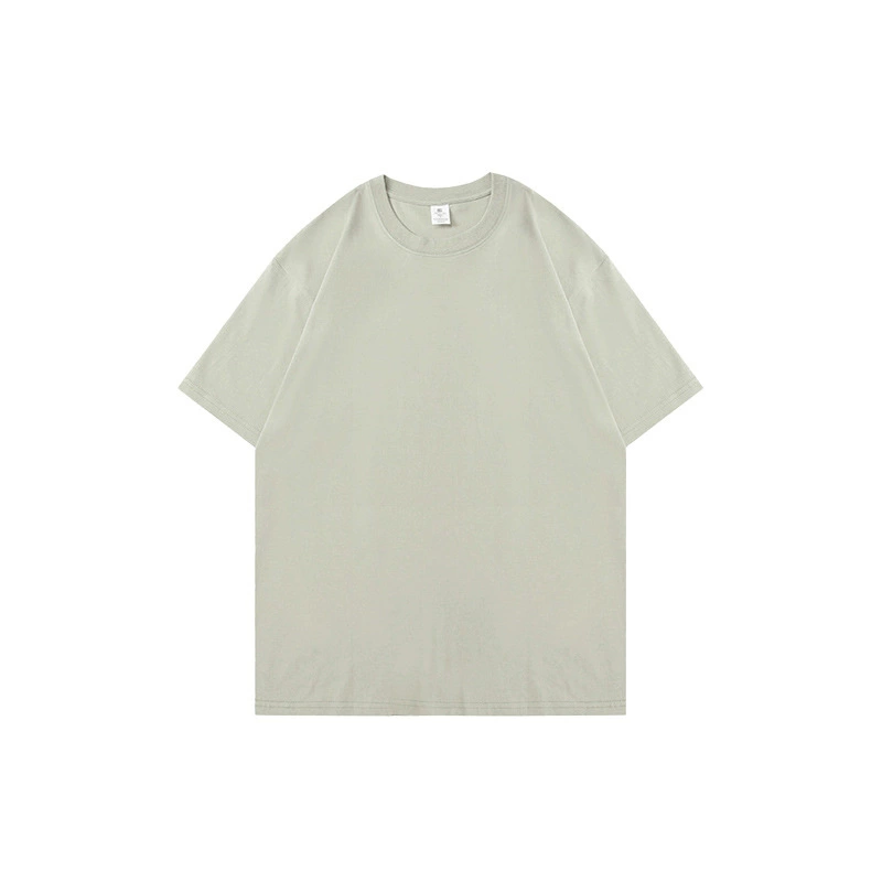 220g Cotton Drop Shoulder Tee for Summer Casual Base Layer - Model: 876294810118 - 图片 5