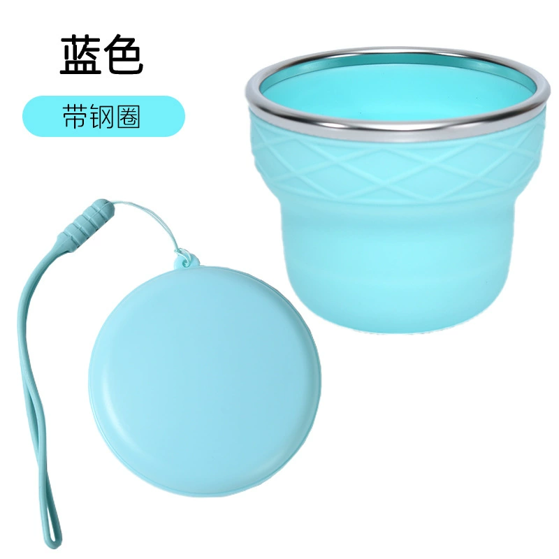 Portable Silicone Folding Cup for Travel Camping Outdoor - Model: 1033679808707 - 图片 10