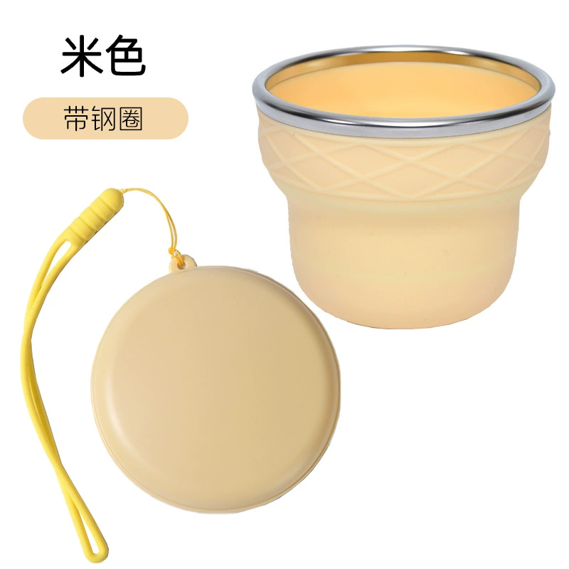 Portable Silicone Folding Cup for Travel Camping Outdoor - Model: 1033679808707 - 图片 8
