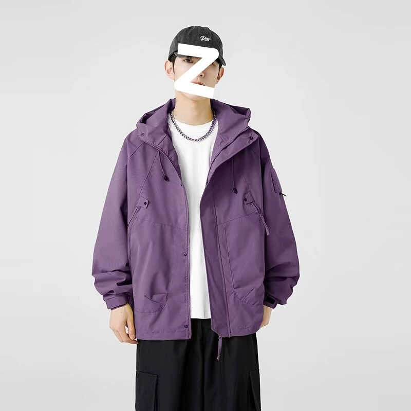 Waterproof Hooded Windbreaker for Winter Outdoor Teenagers - Model: 833883579812 - 图片 6