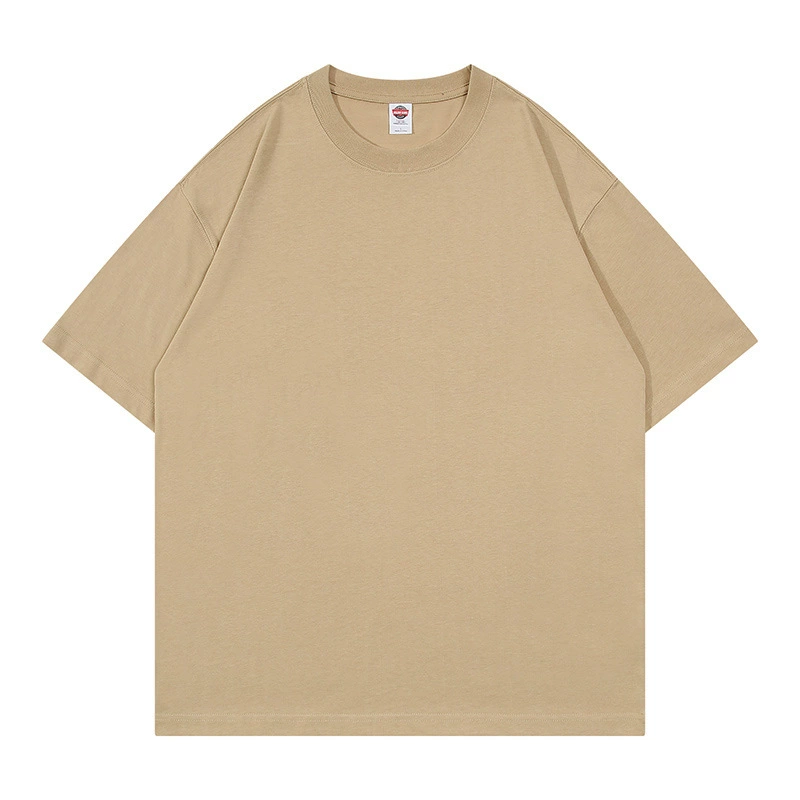Men's Loose Fit Pure Cotton Crew Neck T-Shirt for Summer Casual - Model: 855437623051 - 图片 5