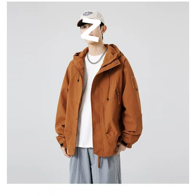 Waterproof Hooded Windbreaker for Winter Outdoor Teenagers - Model: 833883579812 - 图片 9