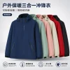 Unisex 3-in-1 Fleece Jacket for Winter Hiking and Camping - Model: 1065388459289