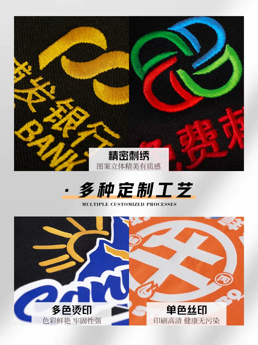 Custom Printed Polo Shirt for Work Uniforms with Logo Embroidery - Model: 949742373255 - 图片 3