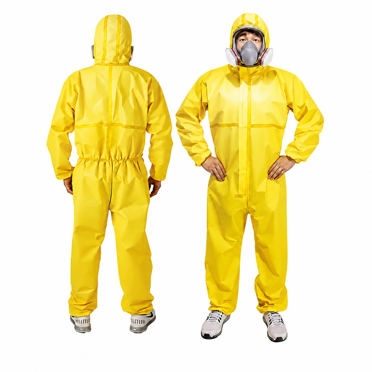 Chemical Laboratory Anti-Corrosion Spray Painting Workwear - Model: 1081010521947 - 图片 5