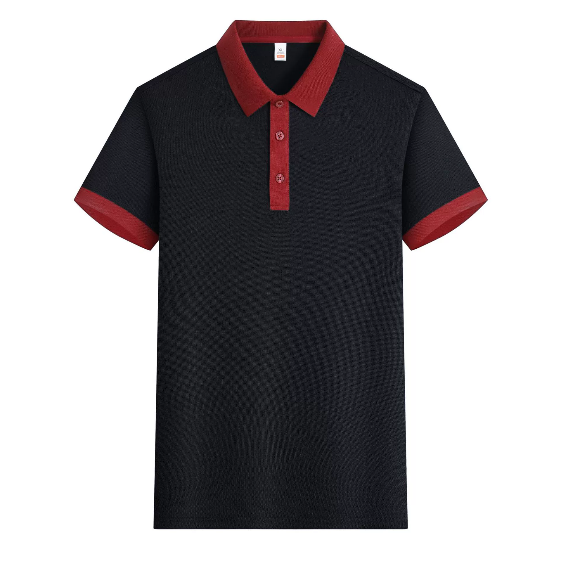 Breathable Cotton Pique Polo Shirt for Summer Workwear with Printable Logo - Model: 1073878322542 - 图片 6