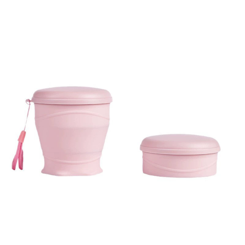 Portable Collapsible Cup for Travel and Outdoor with Rope Handle - Model: 959487419556 - 图片 5