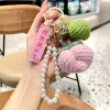 Teacher's Day Gift Keychain for School Opening, Wool Bag Charm - Model: 732597644421