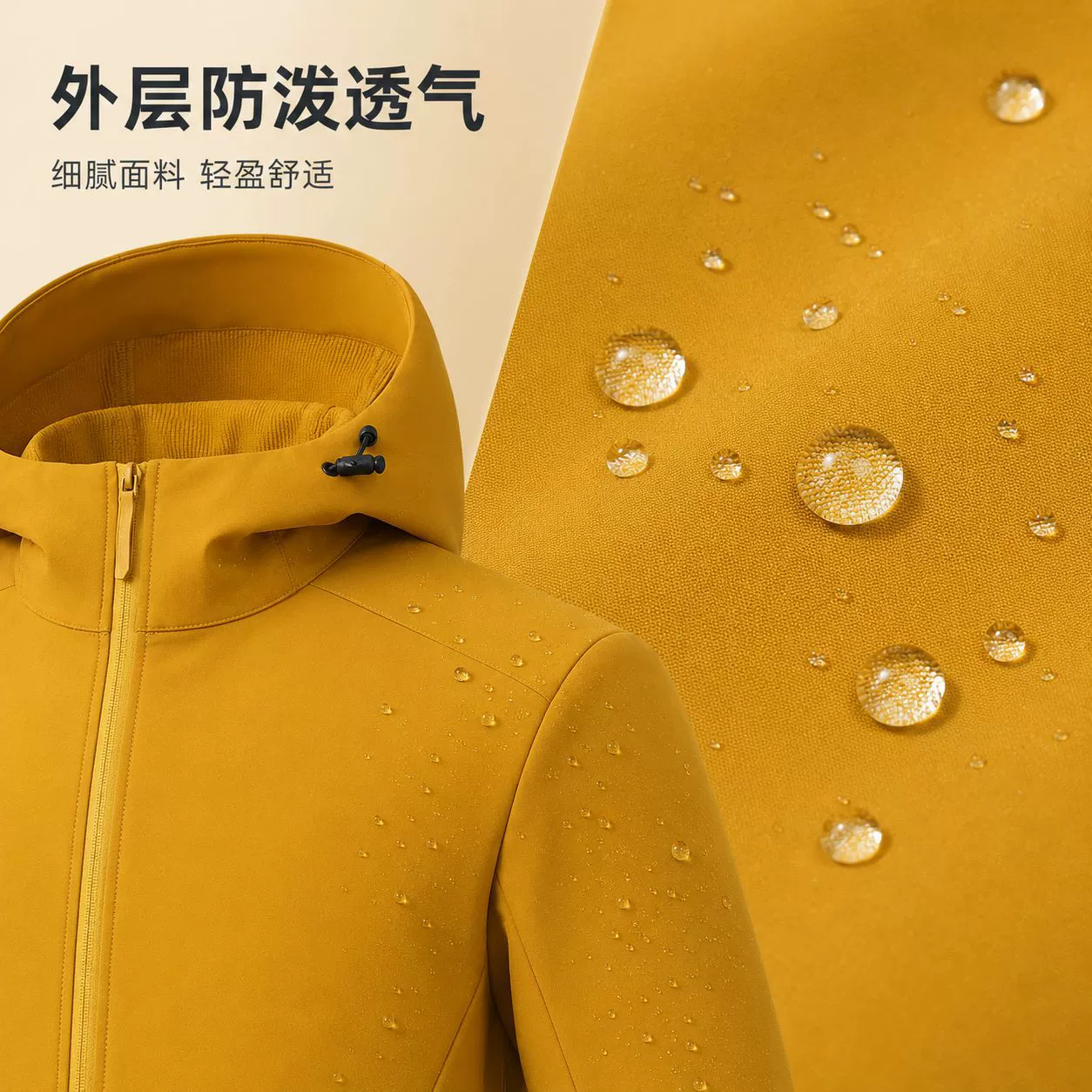 Windproof Rain Coat for Hiking Camping Winter Outdoor - Model: 1073979928244 - 图片 3