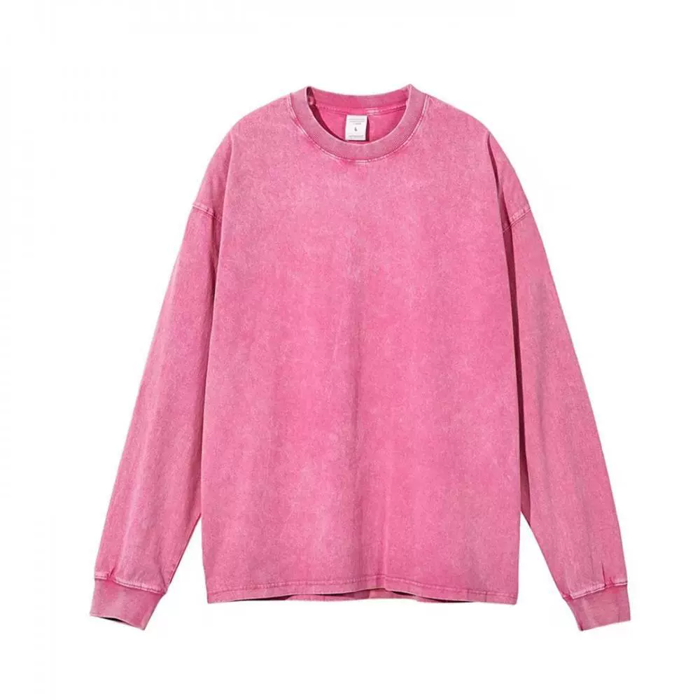 230g Cotton Long Sleeve T-Shirt for Autumn Winter Casual Layering - Model: 848716382270 - 图片 8