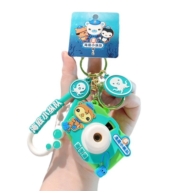 Cartoon Camera Keychain for School Bag Ornament - Model: 818728779207 - 图片 5