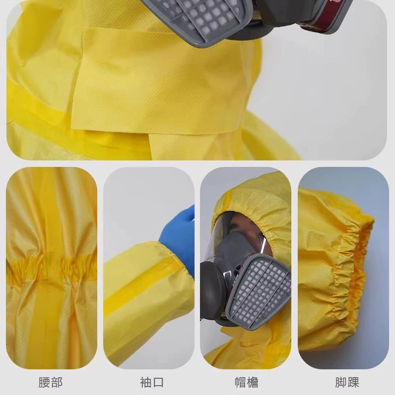 Lightweight Chemical Suit for Liquid Nitrogen Ammonia Hazardous Work - Model: 818025787829 - 图片 4