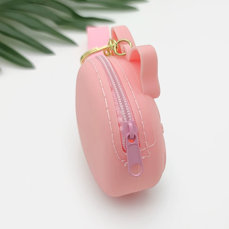 Mini Silicone Earphone Bag for Daily Storage with Cartoon Donut Design - Model: 712092036697 - 图片 3