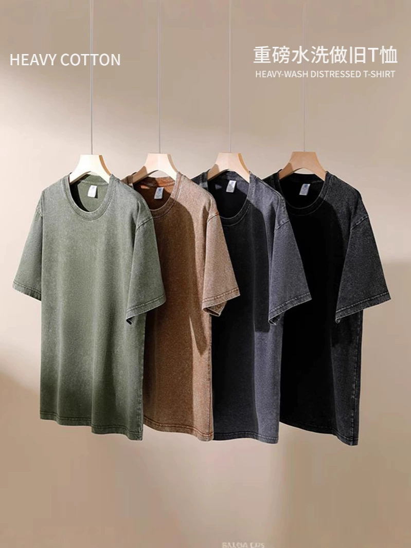 Loose Fit Crew Neck Short Sleeve T-Shirt for Casual Summer Wear and Street Style - Model: 850272898435 - 图片 2