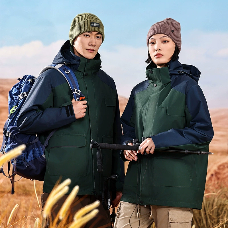 3-in-1 Windproof Jacket for Winter Mountaineering, Hiking, Camping - Model: 863410991301 - 图片 4