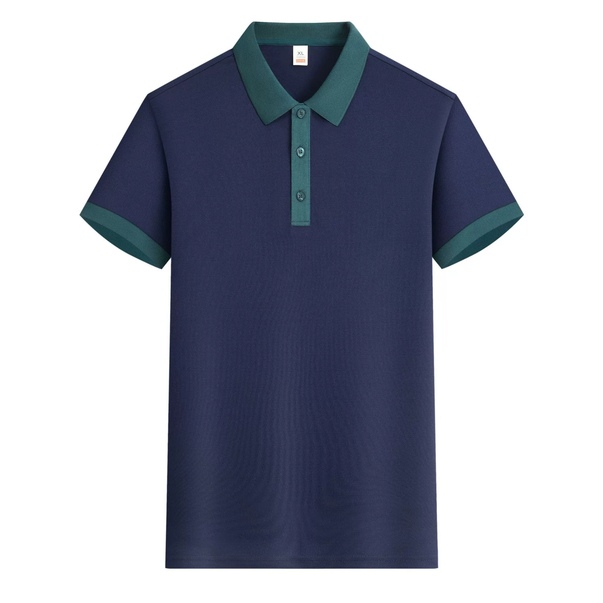 Breathable Cotton Pique Polo Shirt for Summer Workwear with Printable Logo - Model: 1073878322542 - 图片 8