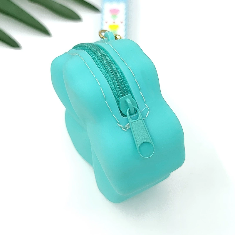 Silicone Sakura Coin Purse for Daily Matching with Floral Design - Model: 680043484709 - 图片 4